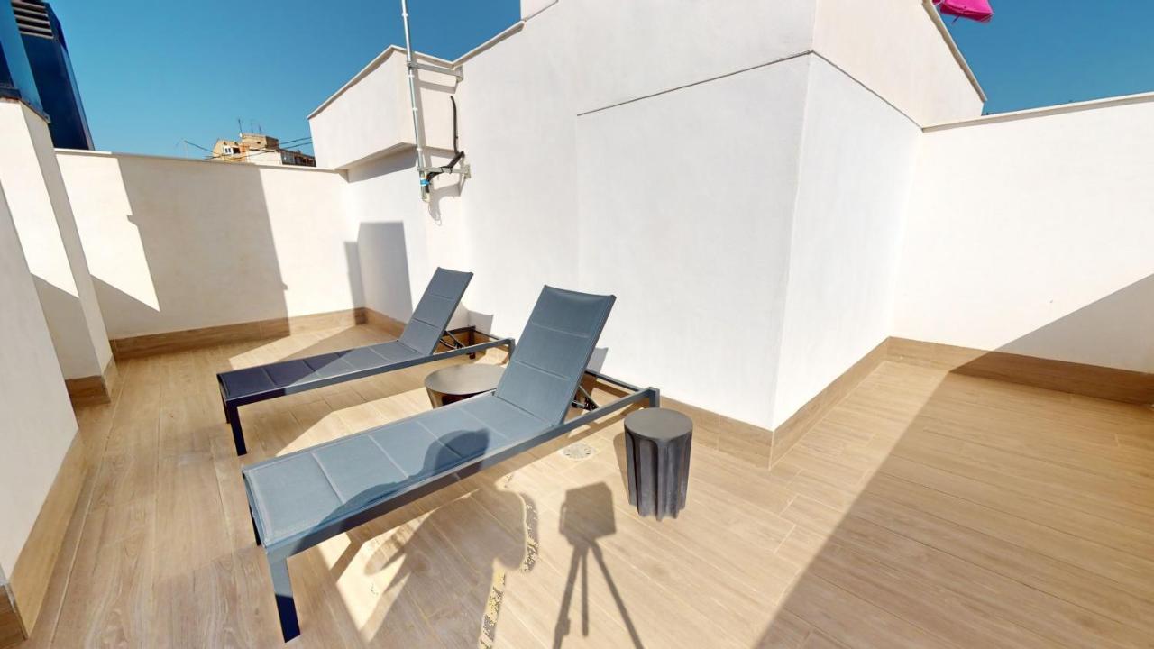 Alicante Colorful Penthouse Center 5C Lejlighed Eksteriør billede